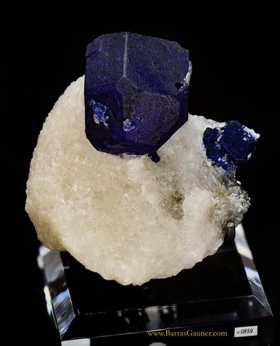 Lazurite on Calcite - image 2