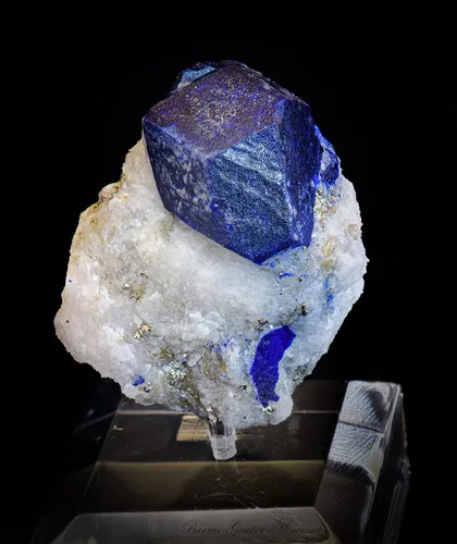 Lazurite on Calcite - image 2