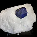 Lazurite on Calcite - image 2