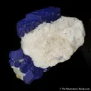 Lazurite on Calcite and Pyrite - image 6