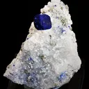 Lazurite on Calcite - image 2