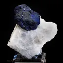 Lazurite on Calcite - image 1