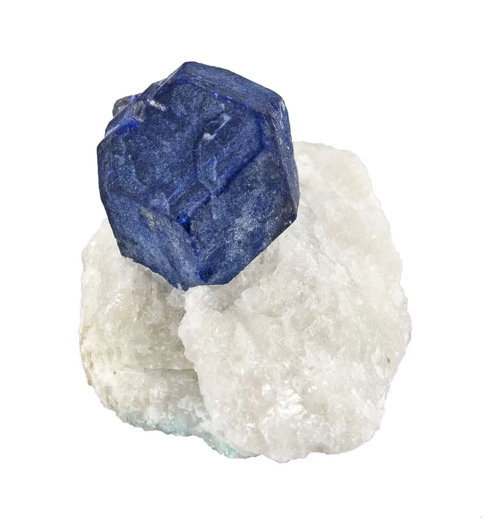 Lazurite on Marble image