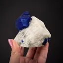 Lazurite on Marble - image 1