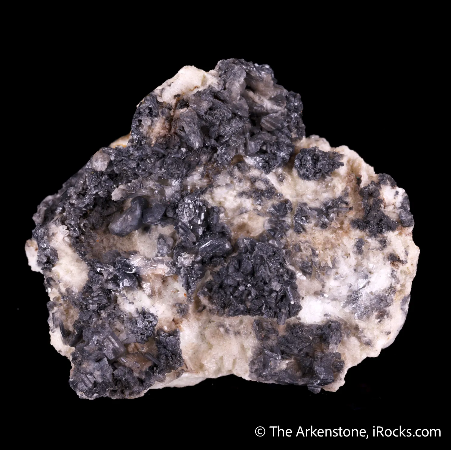 Leadhillite on Cerussite on Hydrocerrusite - image 4