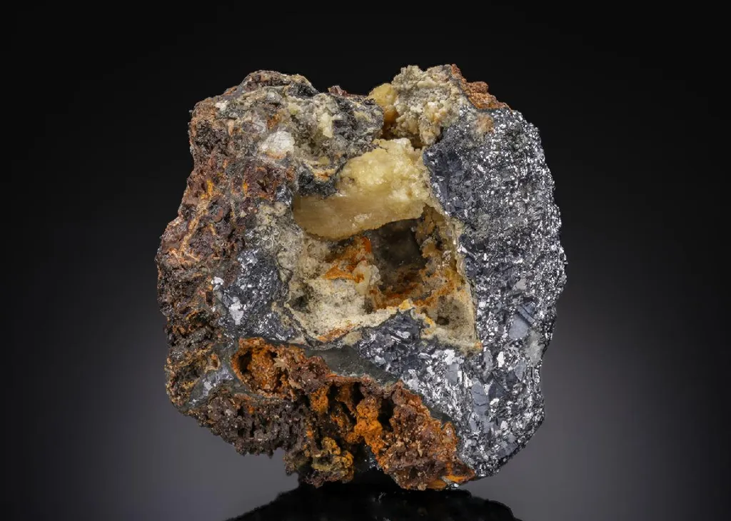 Leadhillite on Galena image