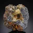 Leadhillite on Galena - image 1