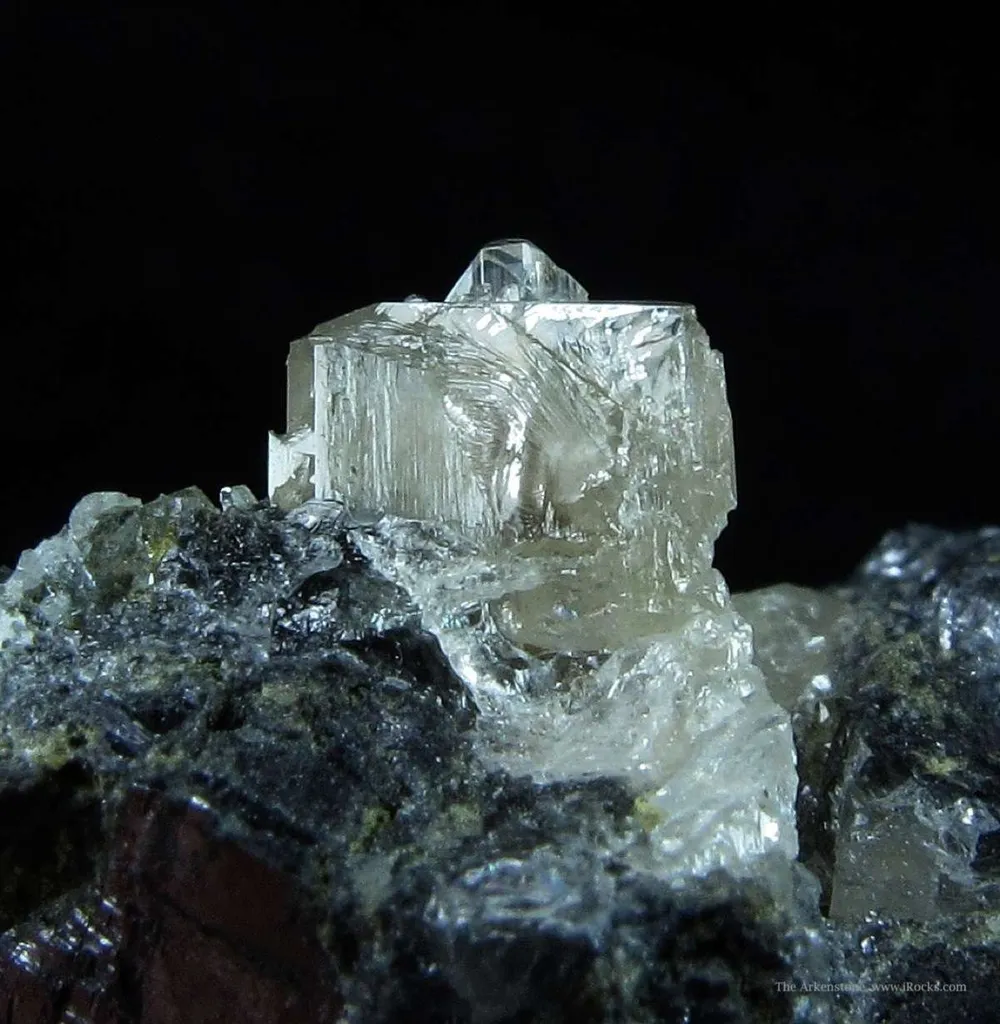 Leadhillite on Galena With Dolomite - image 4