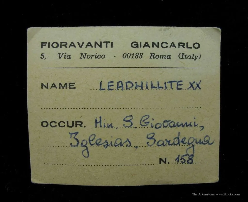 Leadhillite on Galena With Dolomite - image 3