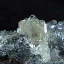 Leadhillite on Galena With Dolomite - image 1