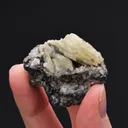Leadhillite with Caledonite - image 2