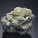 Leadhillite with Caledonite - image 1