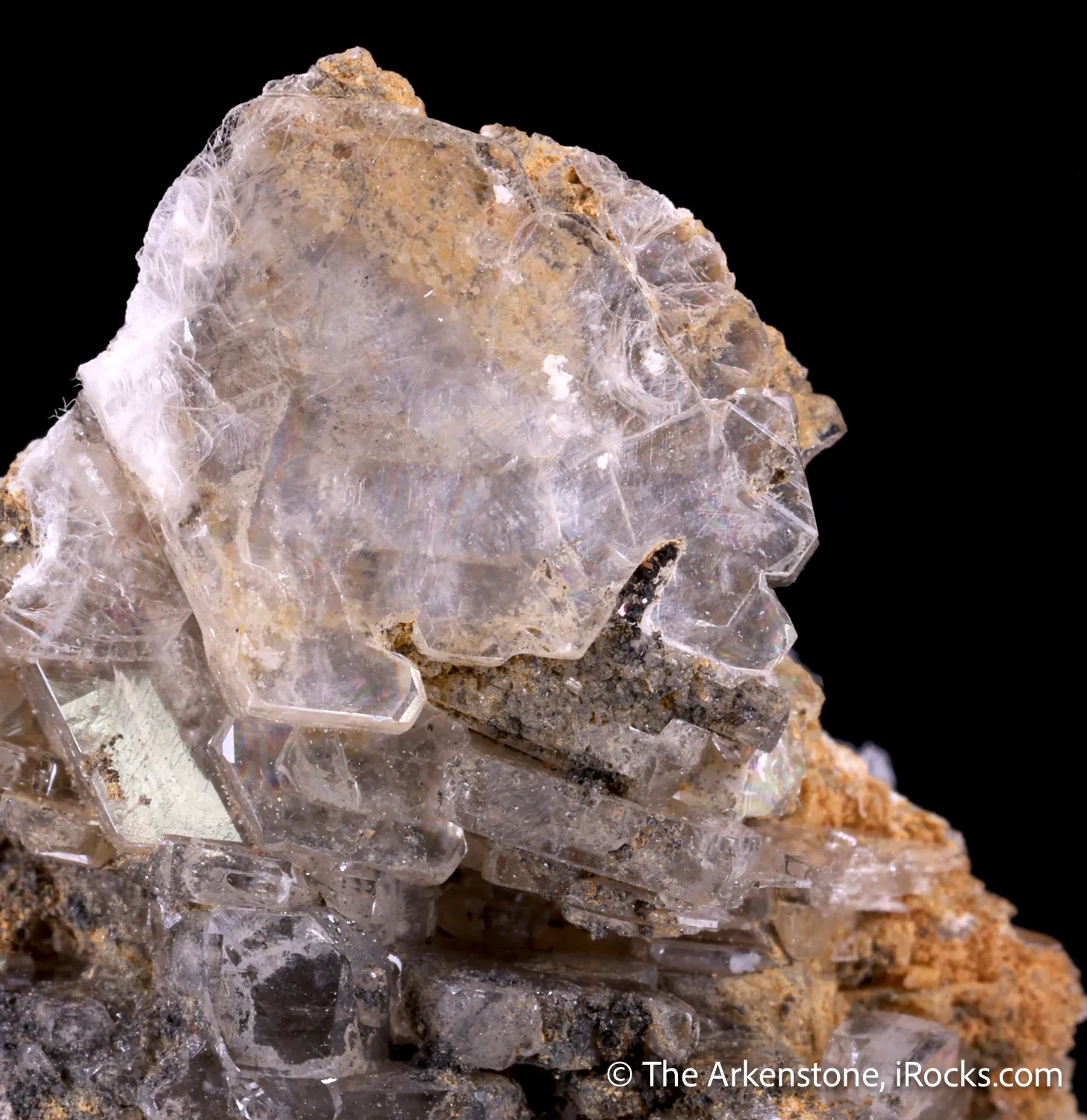 Leadhillite with Cerussite - image 1