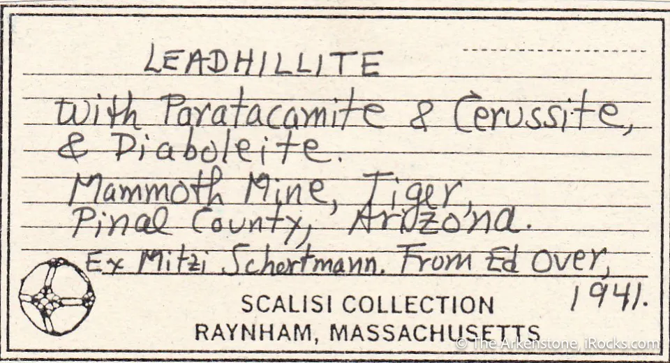 Leadhillite with Paratacamite, Cerussite, and Diaboleite - image 4