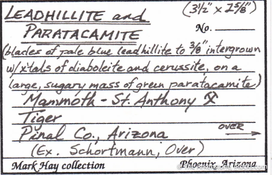Leadhillite with Paratacamite, Cerussite, and Diaboleite - image 6