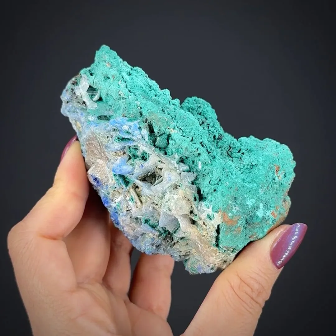 Leadhillite with Paratacamite, Cerussite, and Diaboleite - image 1