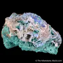 Leadhillite with Paratacamite, Cerussite, and Diaboleite - image 3