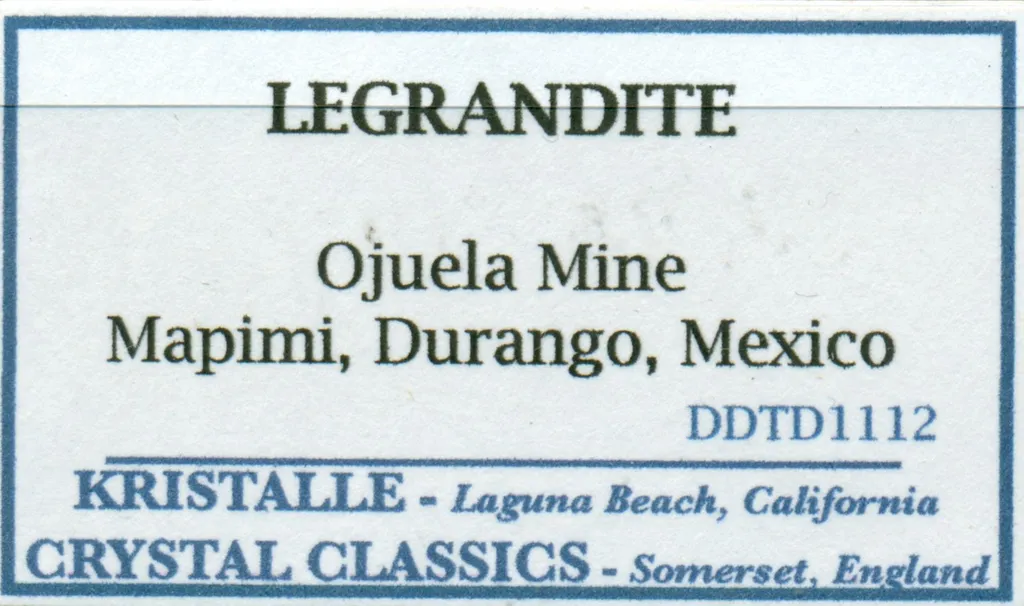 Legrandite - image 6