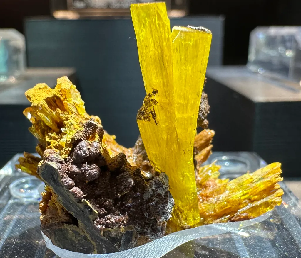 Legrandite from Mexico, Durango, Mapimí, Ojuela Mine image