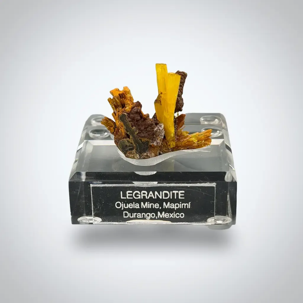 Legrandite from Mexico, Durango, Mapimí, Ojuela Mine image