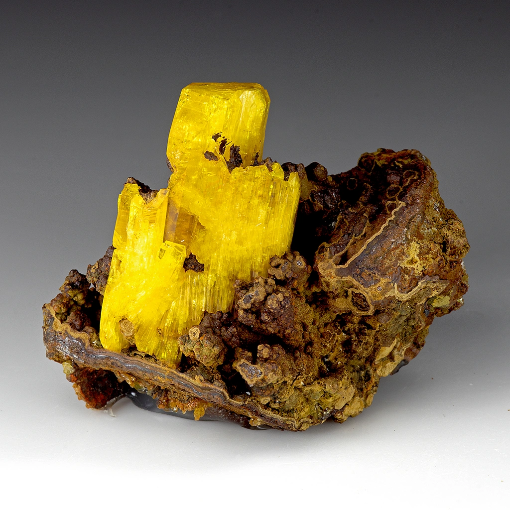 Legrandite from Ojuela Mine, Mapimí, Durango, Mexico image