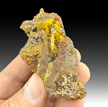 Legrandite from Ojuela Mine, Mapimí, Durango, Mexico