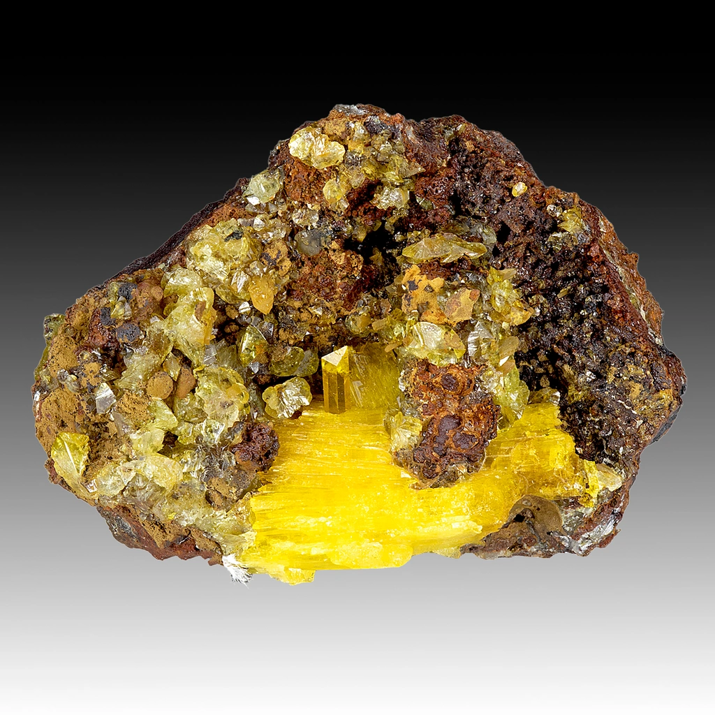 Legrandite from Ojuela Mine, Mapimí, Durango, Mexico image