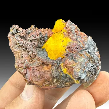 Legrandite from Ojuela Mine, Mapimí, Durango, Mexico