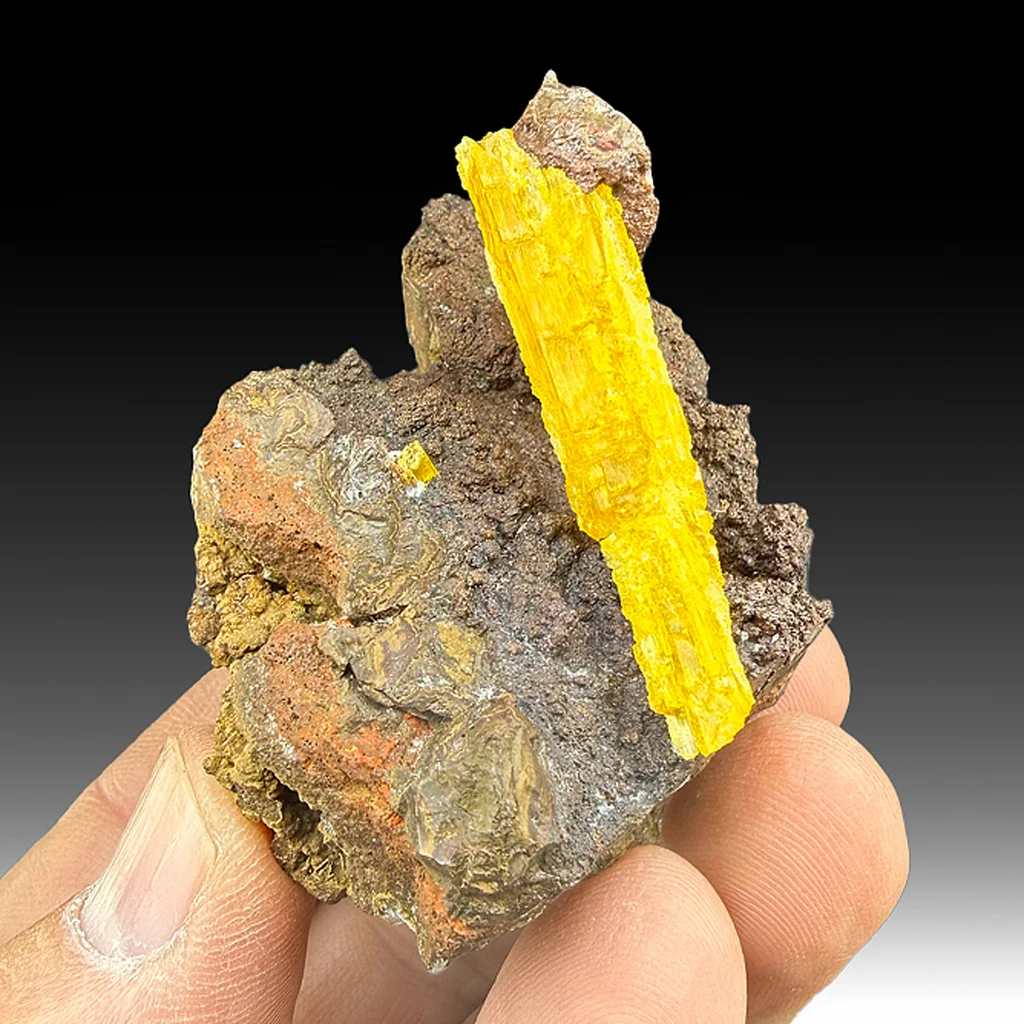 Legrandite from Ojuela Mine, Mapimí, Durango, Mexico image