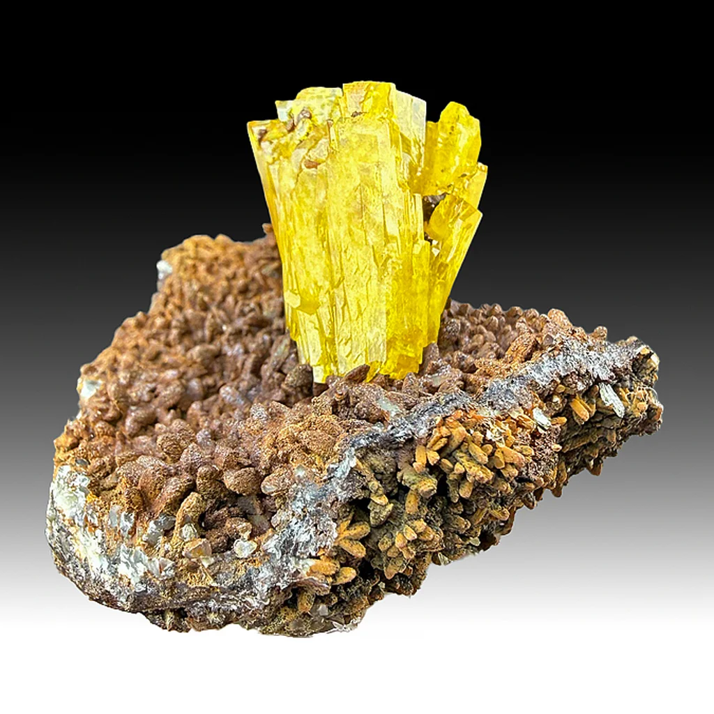 Legrandite from Ojuela Mine, Mapimí, Durango, Mexico image