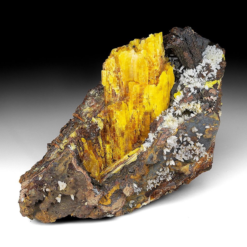 Legrandite from Ojuela Mine, Mapimí, Durango, Mexico image