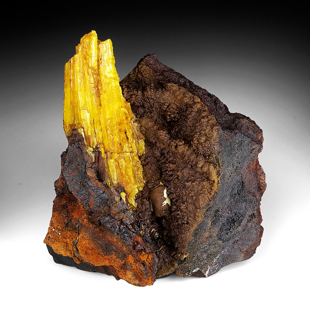 Legrandite from Ojuela Mine, Mapimí, Durango, Mexico image
