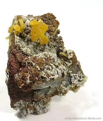 Legrandite on Smithsonite image