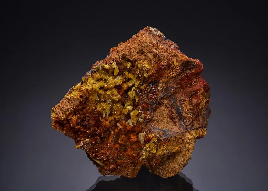 Legrandite with Adamite image