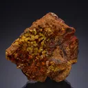 Legrandite with Adamite - image 1