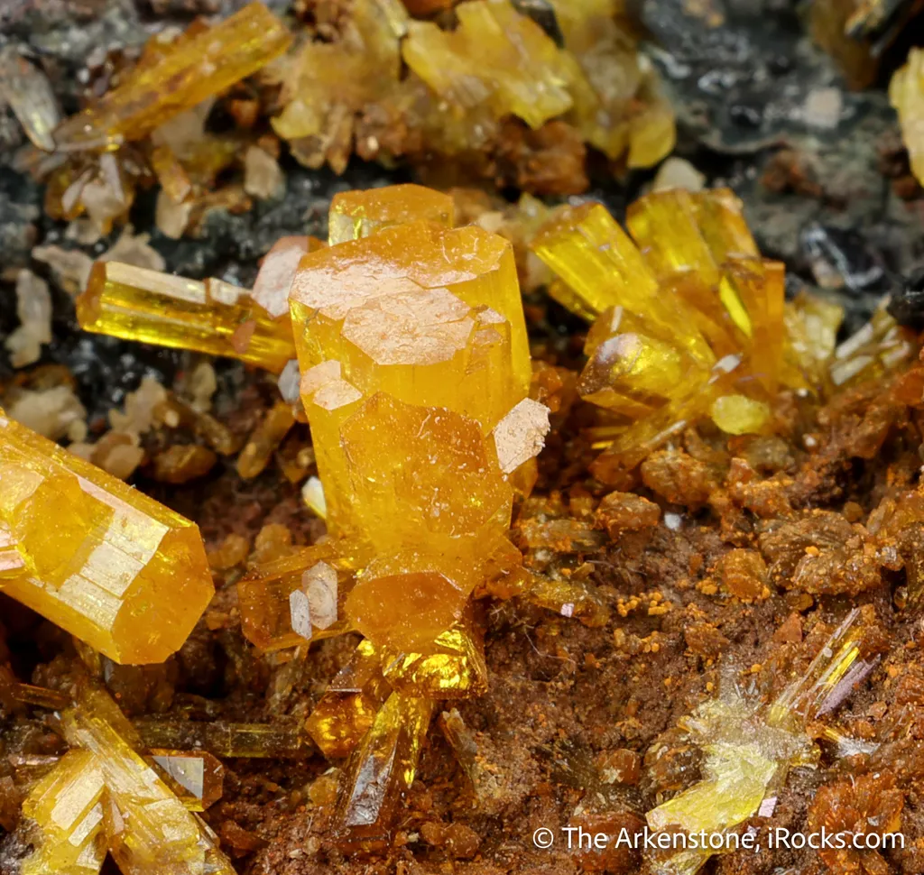 Legrandite with Köttigite