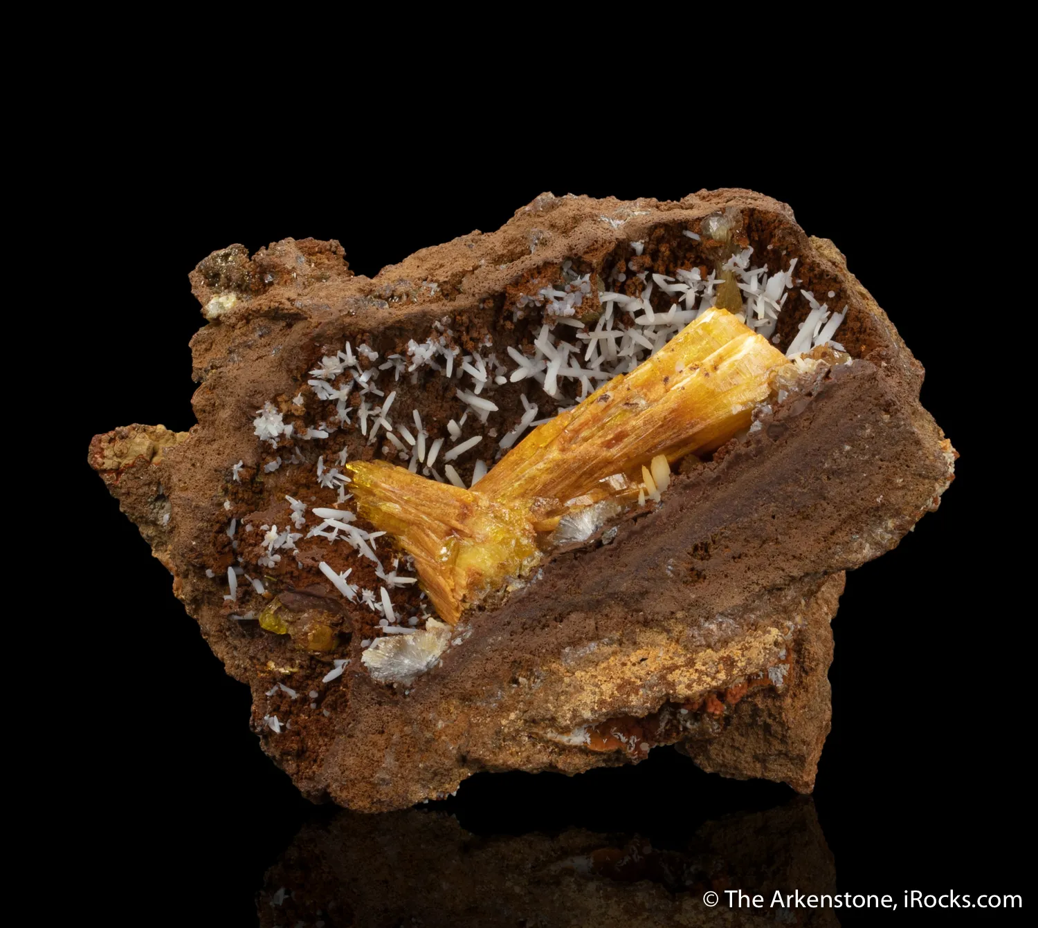 Legrandite with Smithsonite - image 3