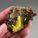 Legrandite with Smithsonite - image 2
