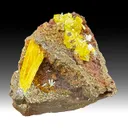 Legrandite with Smithsonite - image 1