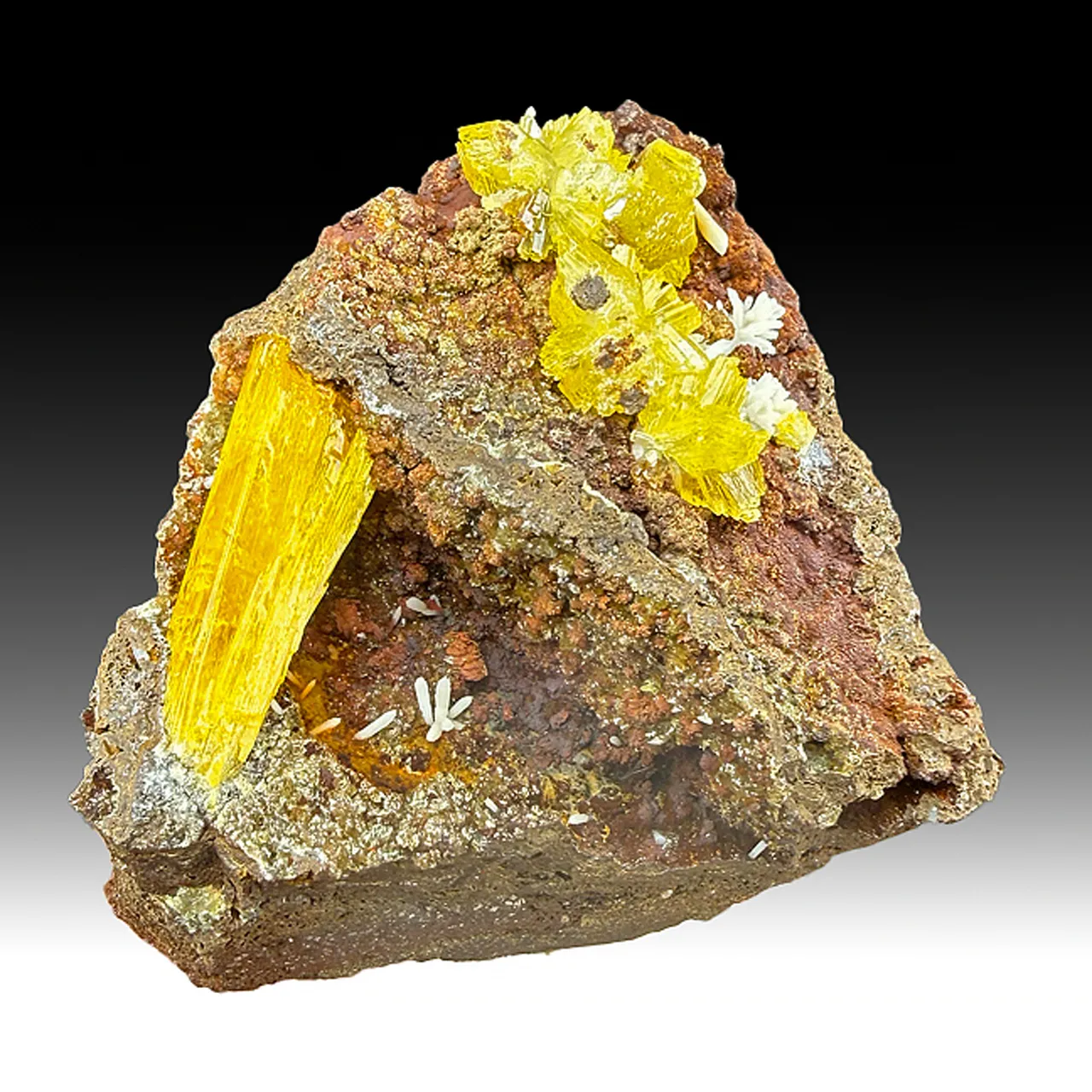 Legrandite with Smithsonite - image 1