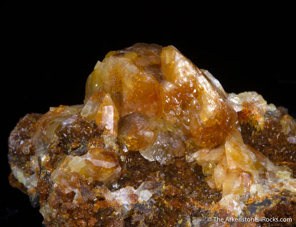 Legrandite with Tsumcorite (type locality) image