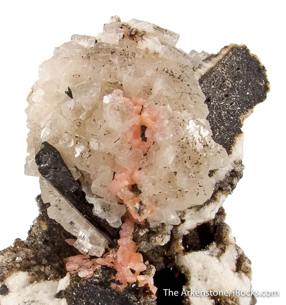 Leifeite with Aegirine and Serandite - image 4