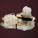 Leifite and Aegirine on Albite - image 4