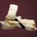 Leifite and Aegirine on Albite - image 3