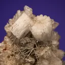 Leifite and Elpidite on Albite - image 2