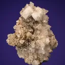 Leifite and Elpidite on Albite - image 1