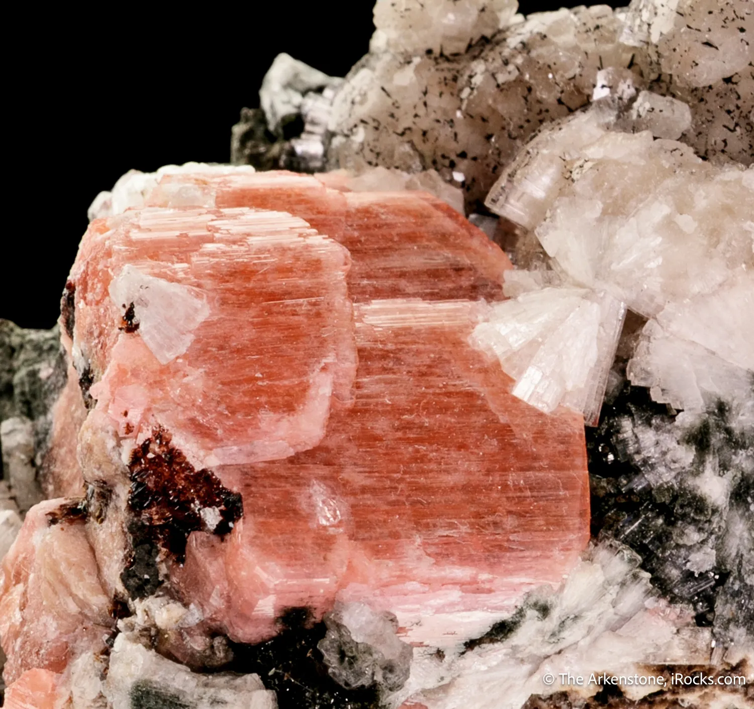 Leifite and Serandite - image 1