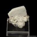 Leifite (rough and cut set) - image 3