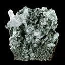 Lemurian Quartz on Sparkly Chlorite | High Quality Mineral | Indian Mineral | Superb Minerals | Collectors Piece | Fine Mineral - image 1