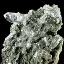 Lemurian Quartz on Sparkly Chlorite | High Quality Mineral | Indian Mineral | Superb Minerals | Collectors Piece | Fine Mineral - image 3